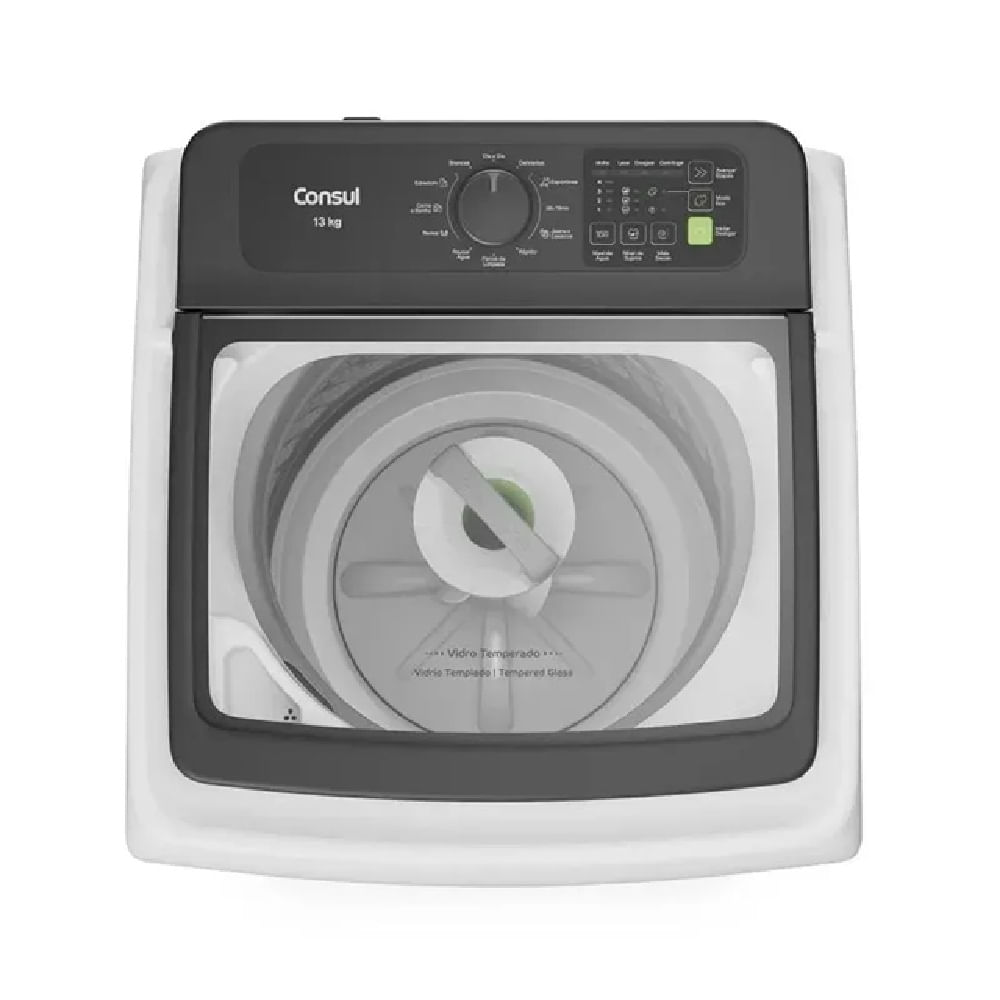 Lavadora de Roupas Consul 13Kg com Modo Econômico Branca CWN13AB – 127 Volts - Imagem 4