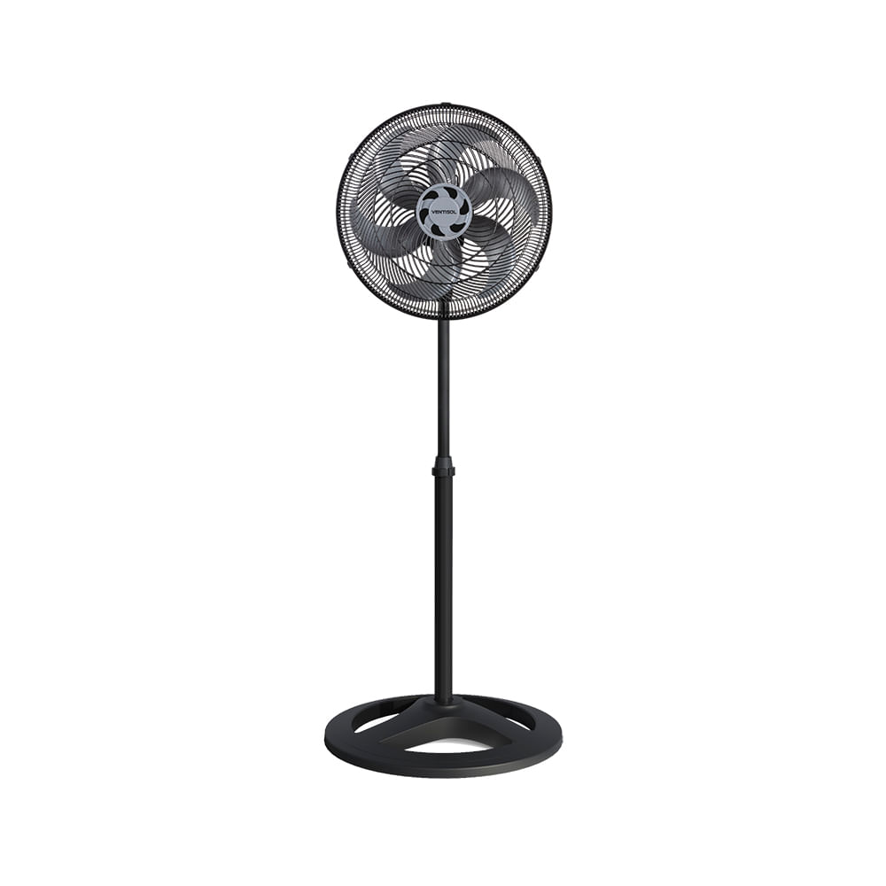 Ventilador de Coluna Ventisol 40cm Turbo 6 Pás Preto VOC40 - 127 Volts