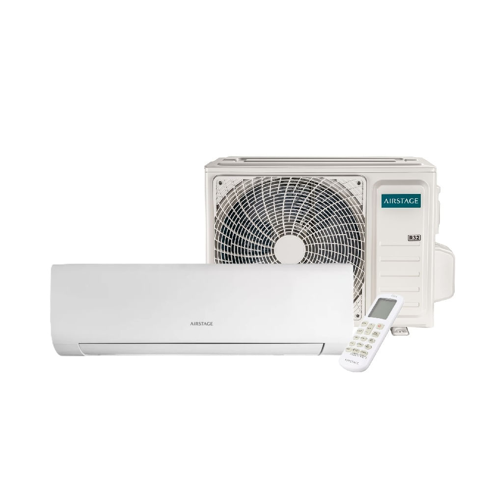 Ar Condicionado Split Hi Wall Inverter Fujitsu Airstage Essencial 9000 BTU/h Frio ASKA09CPBA-Z - 220 Volts
