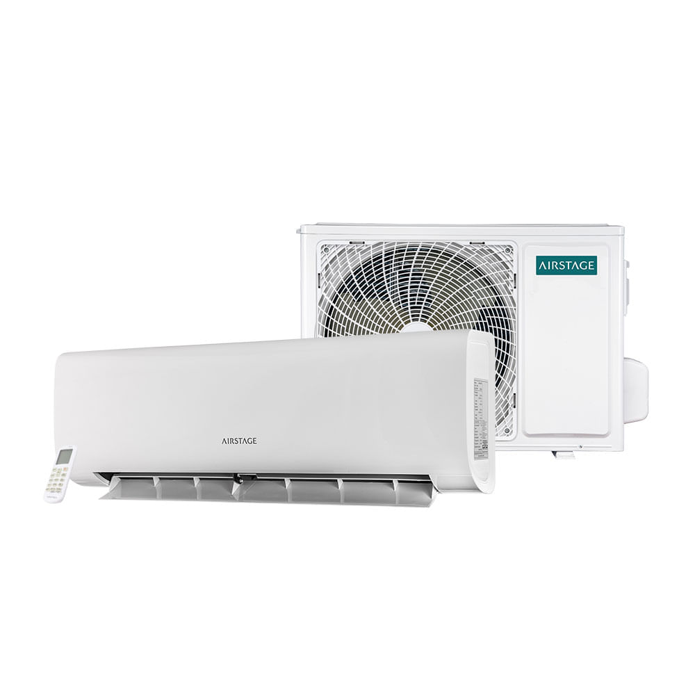 Ar Condicionado Split Hi Wall Inverter Fujitsu Airstage Essencial 24000 BTU/h Frio ASKA24CPBA-Z - 220 Volts