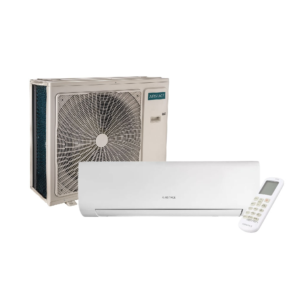 Ar Condicionado Split Hi Wall Inverter Fujitsu Airstage Essencial 36000 BTU/h Frio ASKA36CPBA-Z - 220 Volts