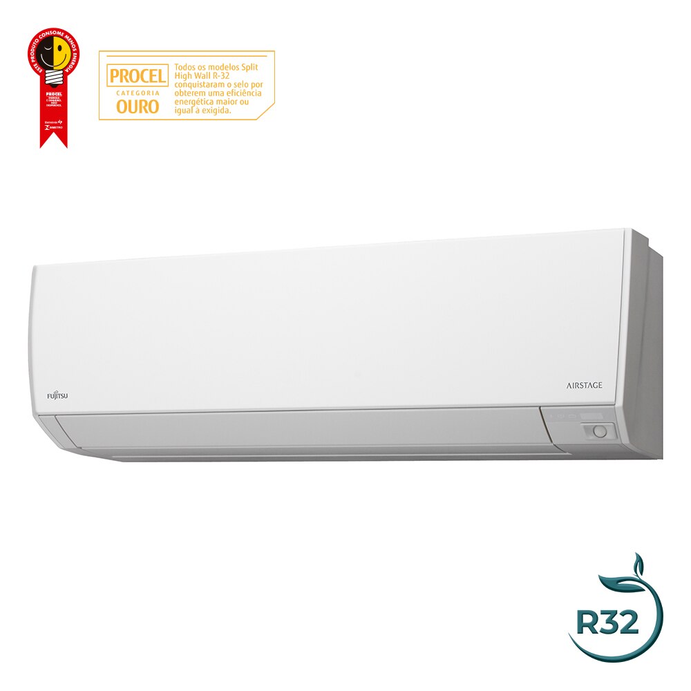 Ar Condicionado Split Hi Wall Inverter Fujitsu Airstage Premium 9000 BTU/h Quente e Frio ASBG09KMBA - 220 Volts - Imagem 4