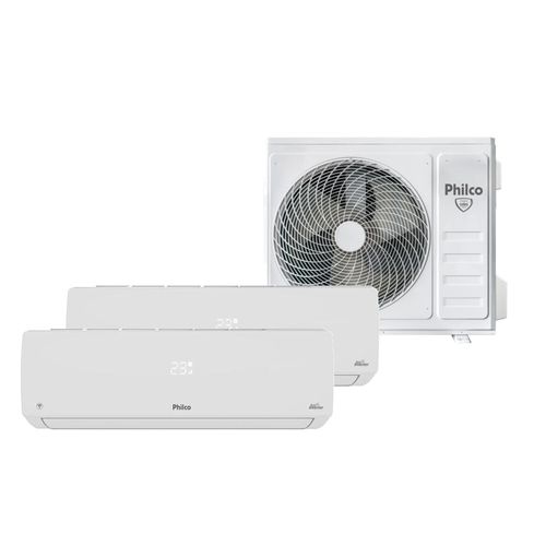 Ar Condicionado Bi Split Inverter Philco 9000 e 12000 BTU/h Quente e Frio PAC18QW - 220 Volts