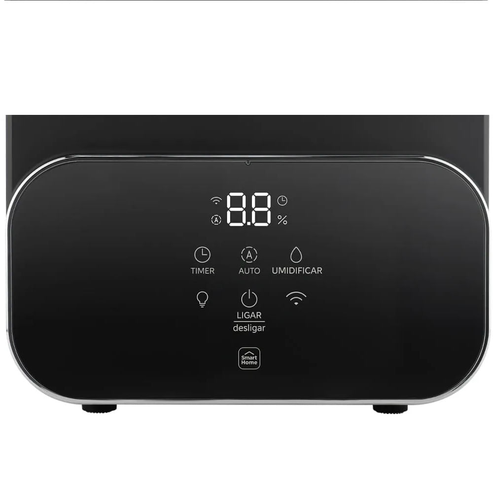 Kit Midea Umidificador Master Connect 6 Litros Preto UMD6P3 e Ar Condicionado Split Inverter AI Ecomaster 9000 BTU/h Frio 42EZVCA09M5 - 220 Volts - Imagem 6