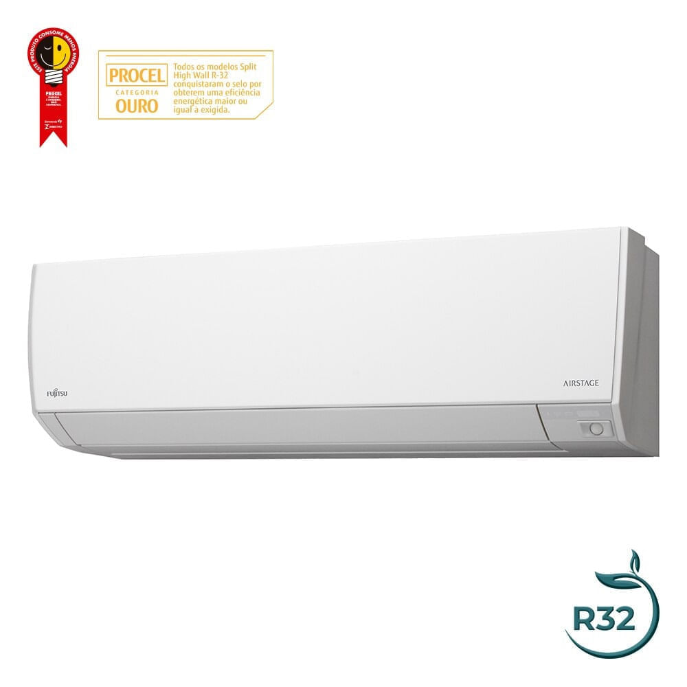 Ar Condicionado Split Hi Wall Inverter Fujitsu Airstage Premium 12000 BTU/h Frio ASBG12CMBA - 220 Volts - Imagem 5