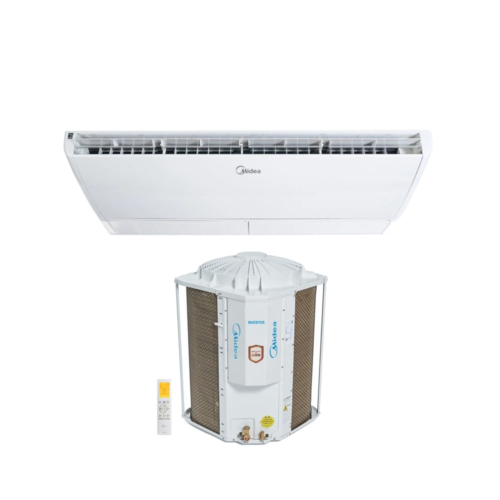 Ar Condicionado Split Teto Inverter Midea 36000 BTU/h Frio Monofásico 42ZQVF36M5C - 220 Volts