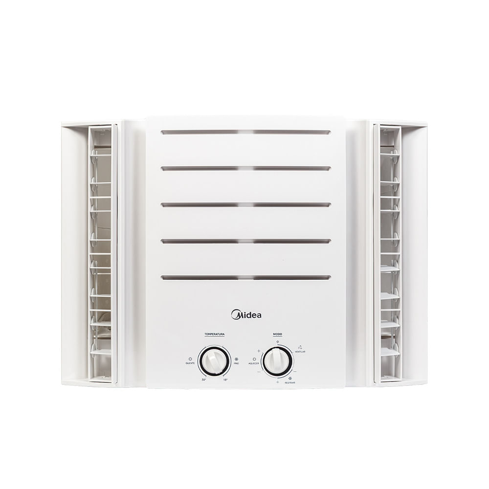 Ar Condicionado Janela Midea 9500 BTU/h Quente e Frio Mecânico QQL105BB - 220 Volts