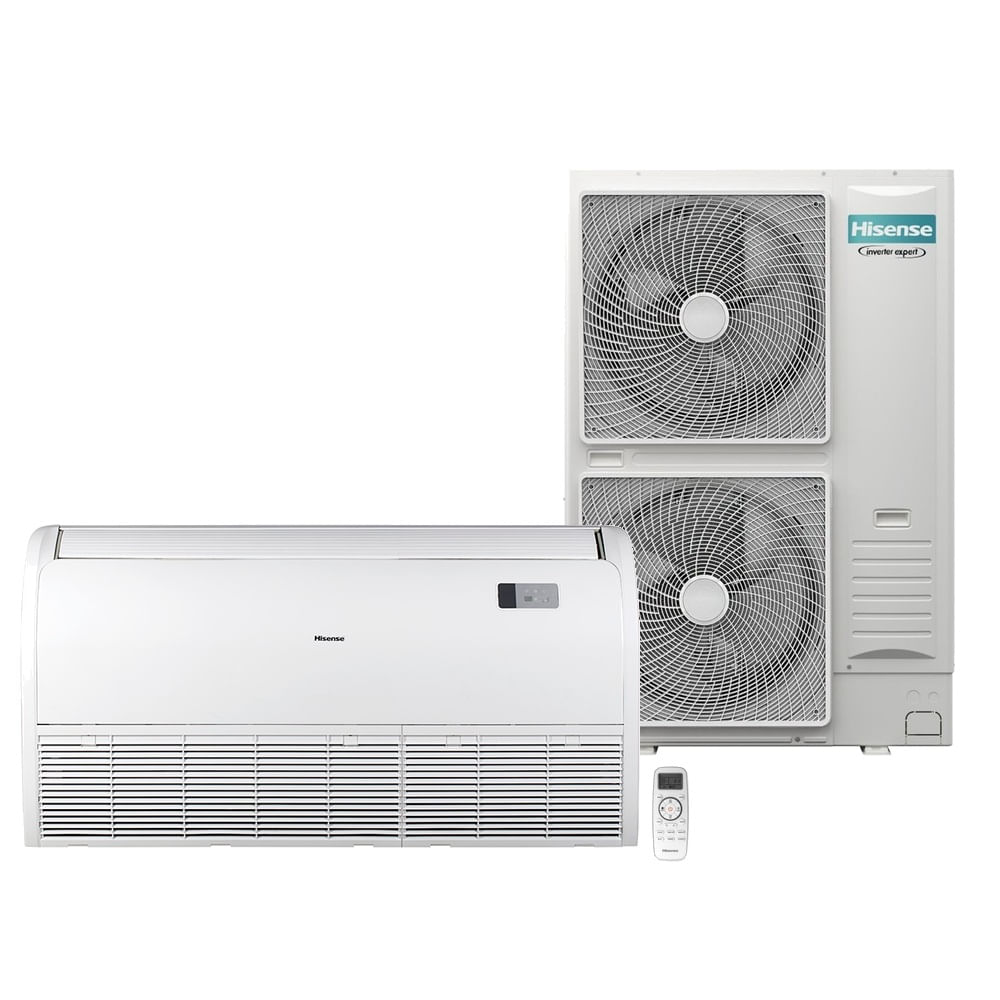 Ar Condicionado Split Piso Teto Inverter Hisense Wi-Fi 55000 BTU/h Frio AUV-60TR2RNCAE - 220 Volts