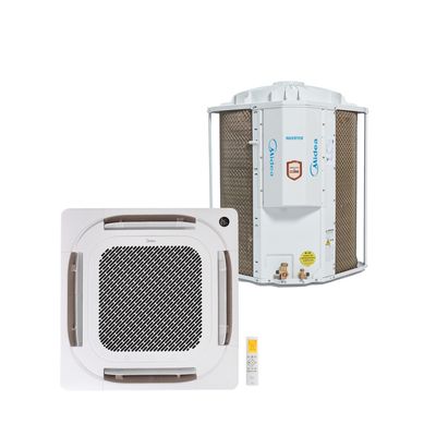 Ar Condicionado Split Cassete 4 Vias Inverter Midea 24000 BTU/h Frio Monofásico 40KVQF24M5 - 220 Volts