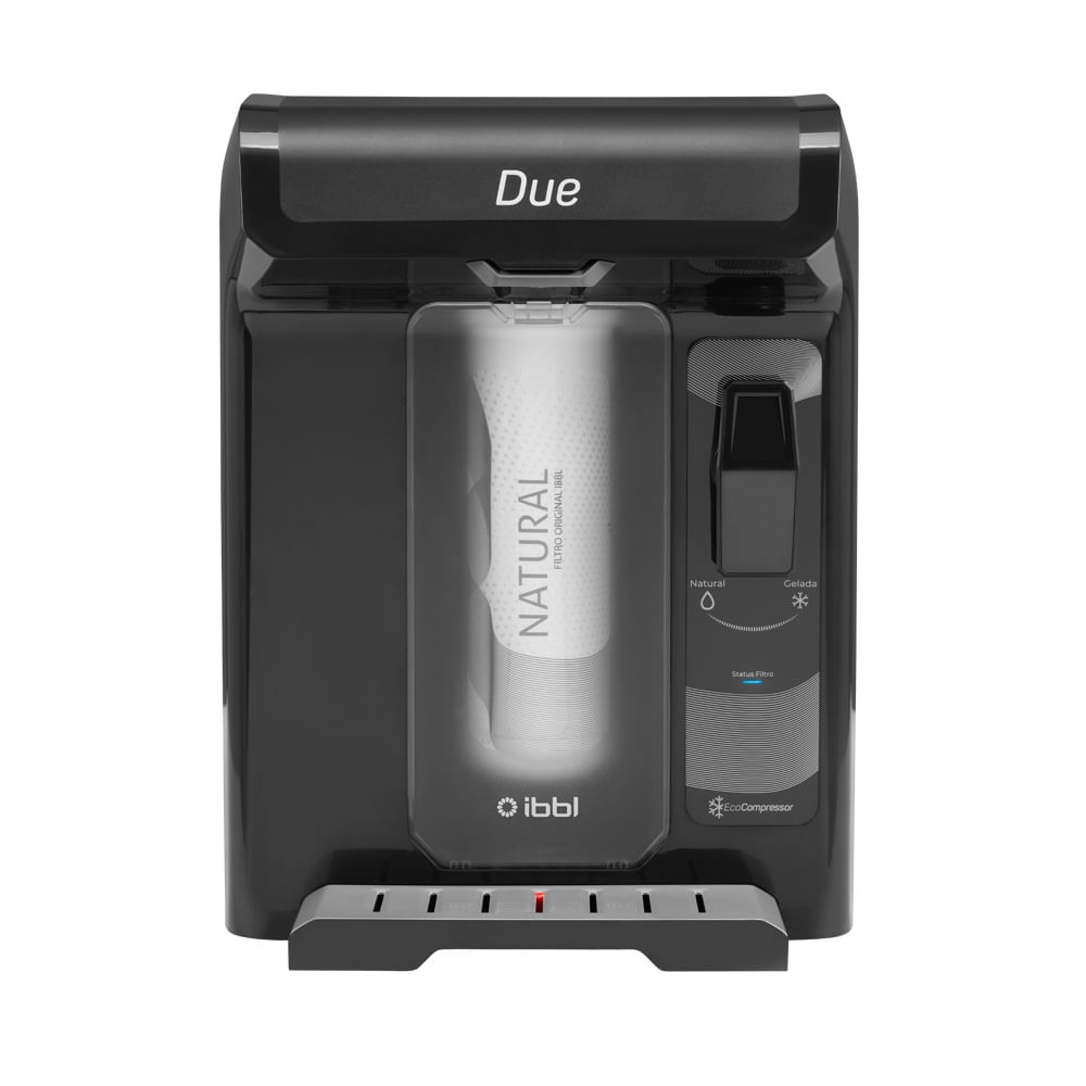 Purificador de Água IBBL Refrigerado Due com Compressor Grafite - 127 Volts