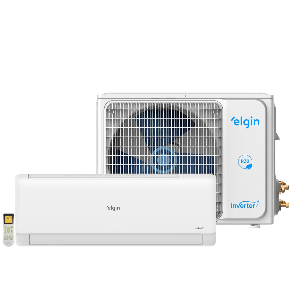 Ar Condicionado Split Elgin Eco Inverter III Wi-Fi 24000 BTU/h Quente e Frio 45HJQI24C2WG - 220 Volts
