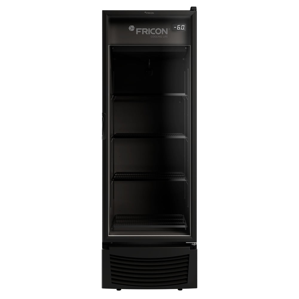 Cervejeira Fricon 569 Litros Total Black Preta VCFC 569 V - 127 Volts