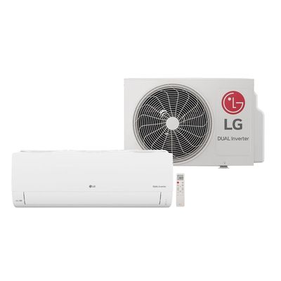 Ar Condicionado Split LG Dual Inverter AI Compact 18000 BTU/h Frio S3-Q18KLQAC - 220 Volts