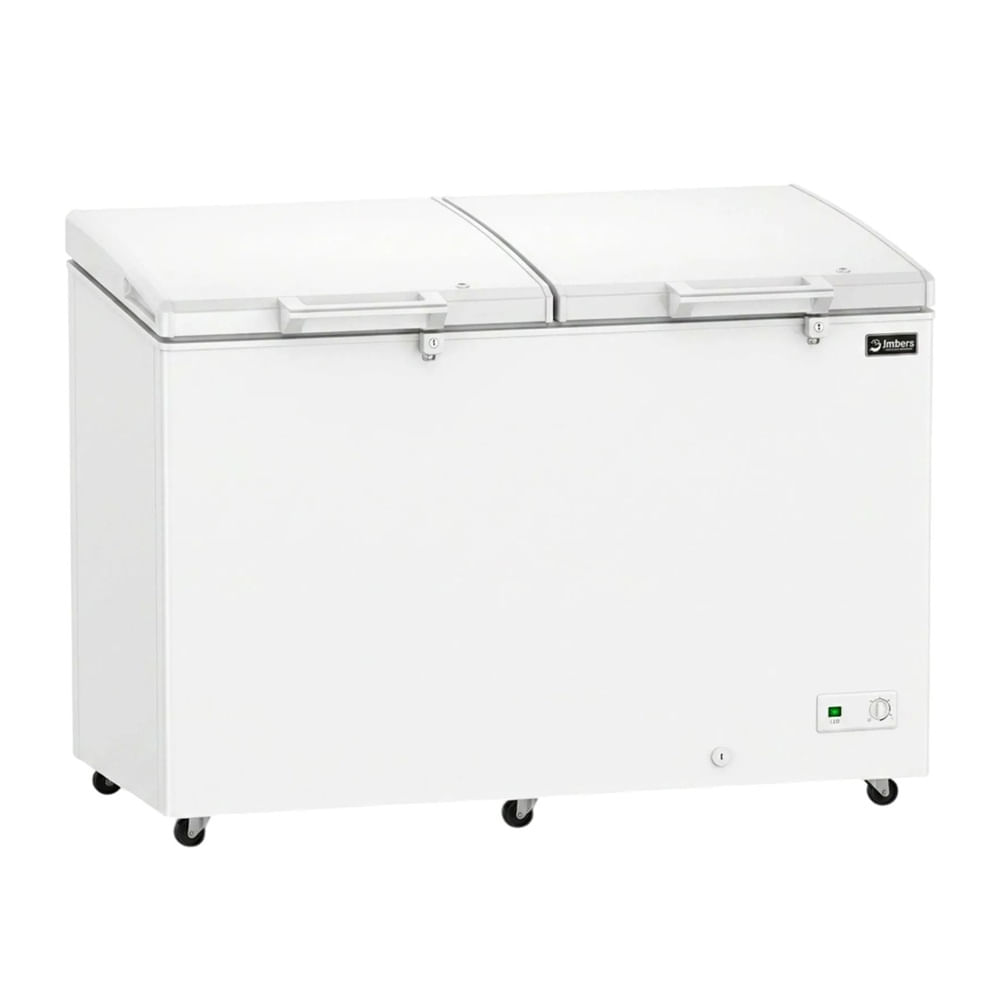 Freezer Horizontal Imbera 505 Litros Dupla Ação Full White Branco HF505L – 220 Volts