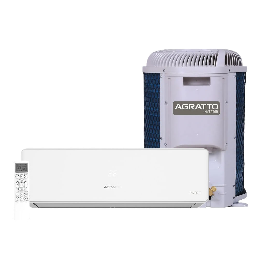 Ar condicionado Split Inverter Agratto KYN TOP 12000 BTU/h Frio KNICST12F – 220 Volts