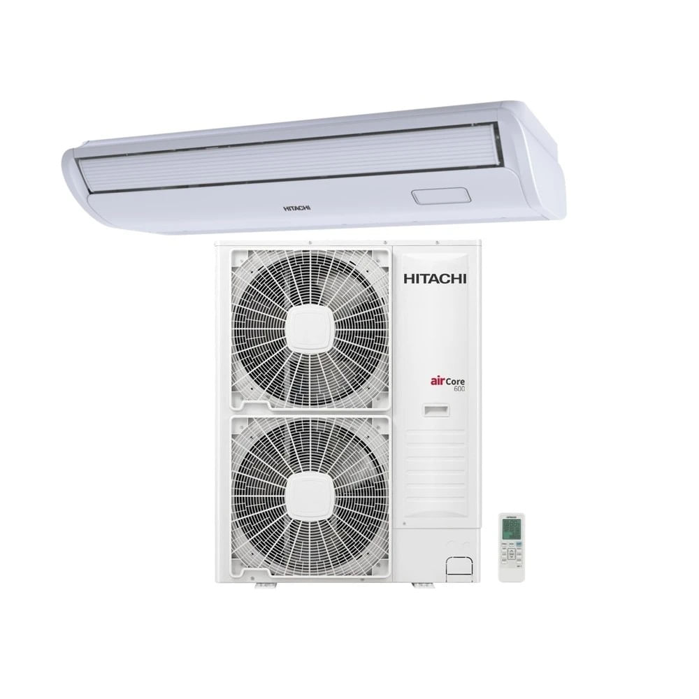 Ar Condicionado Split Piso Teto Inverter Hitachi AirCore 600 46000 BTU/h Quente e Frio Monofásico SPC48B3IV - 220 Volts