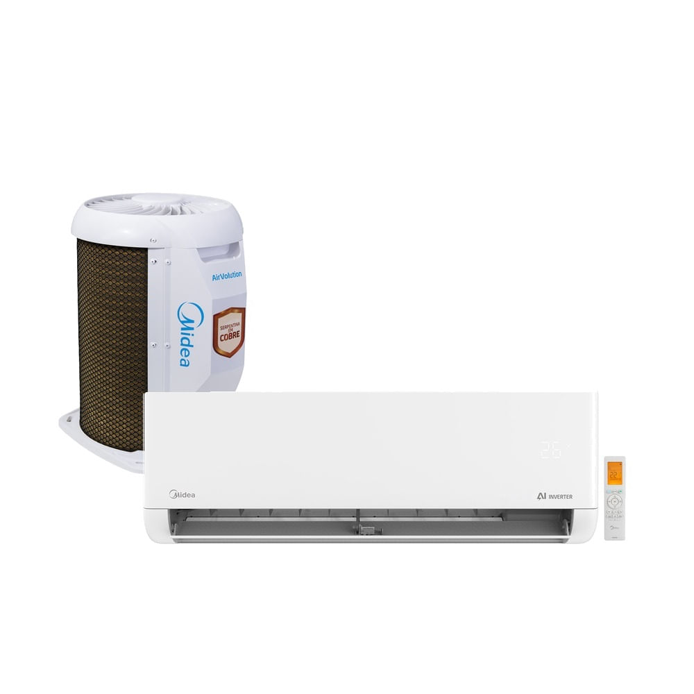 Ar Condicionado Split Midea Inverter AI AirVolution 9000 BTU/h Frio 42EFVCB09M5 - 220 Volts
