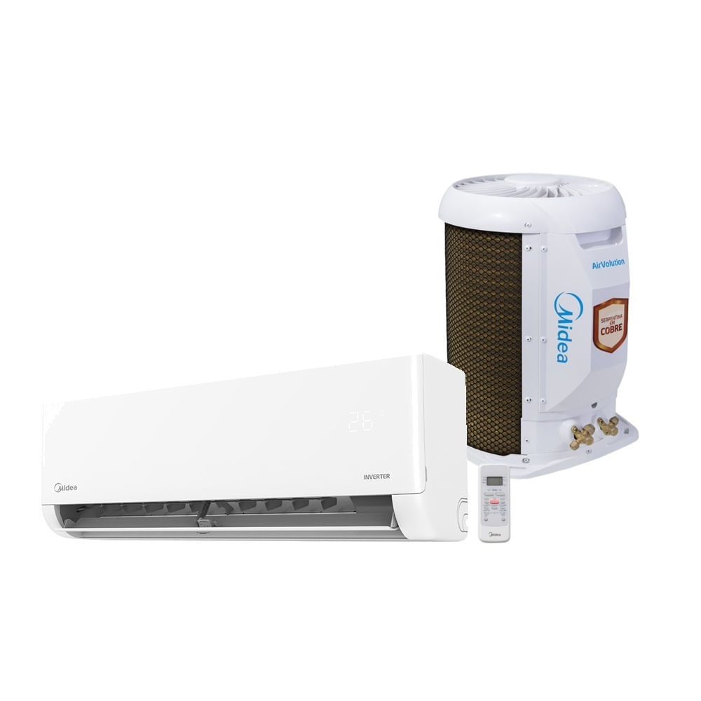 Ar Condicionado Split Midea Inverter AirVolution Lite 18000 BTU/h Frio 42EBVCB18M5 - 220 Volts
