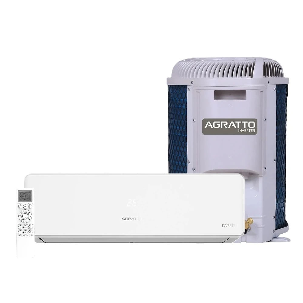 Ar condicionado Split Inverter Agratto KYN TOP 9000 BTU/h Frio KNICST9F – 220 Volts